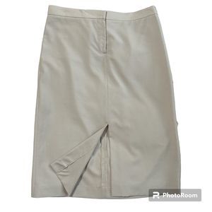 Emporio Armani vintage taupe pencil skirt 46
